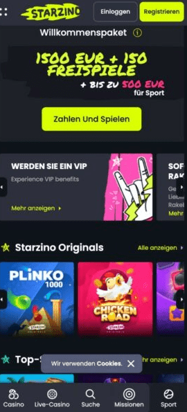 starzino app